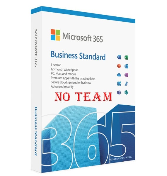 Microsoft 365 Business Standard (No Teams)